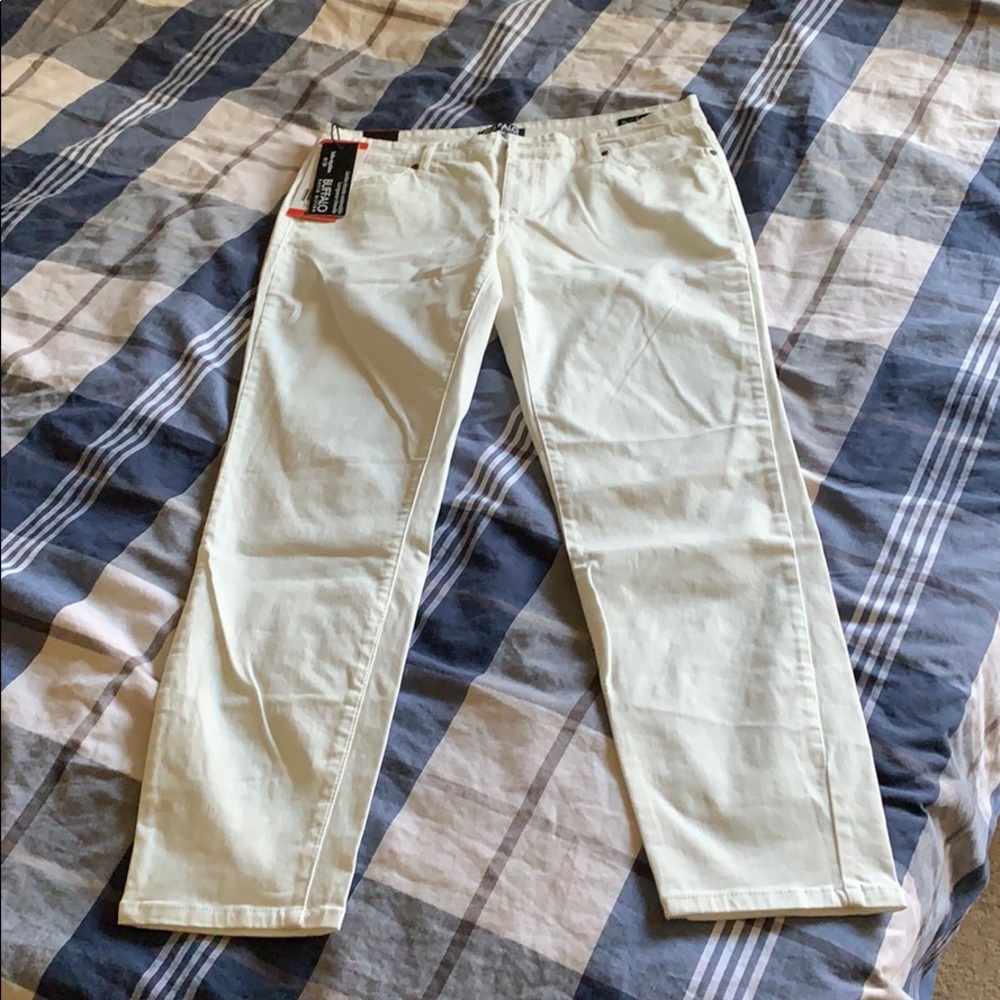 Buffalo mid-rise stretch skinny ankle pants, sz8